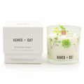 Vela botanica de soja · Fellberry Agnes + cat