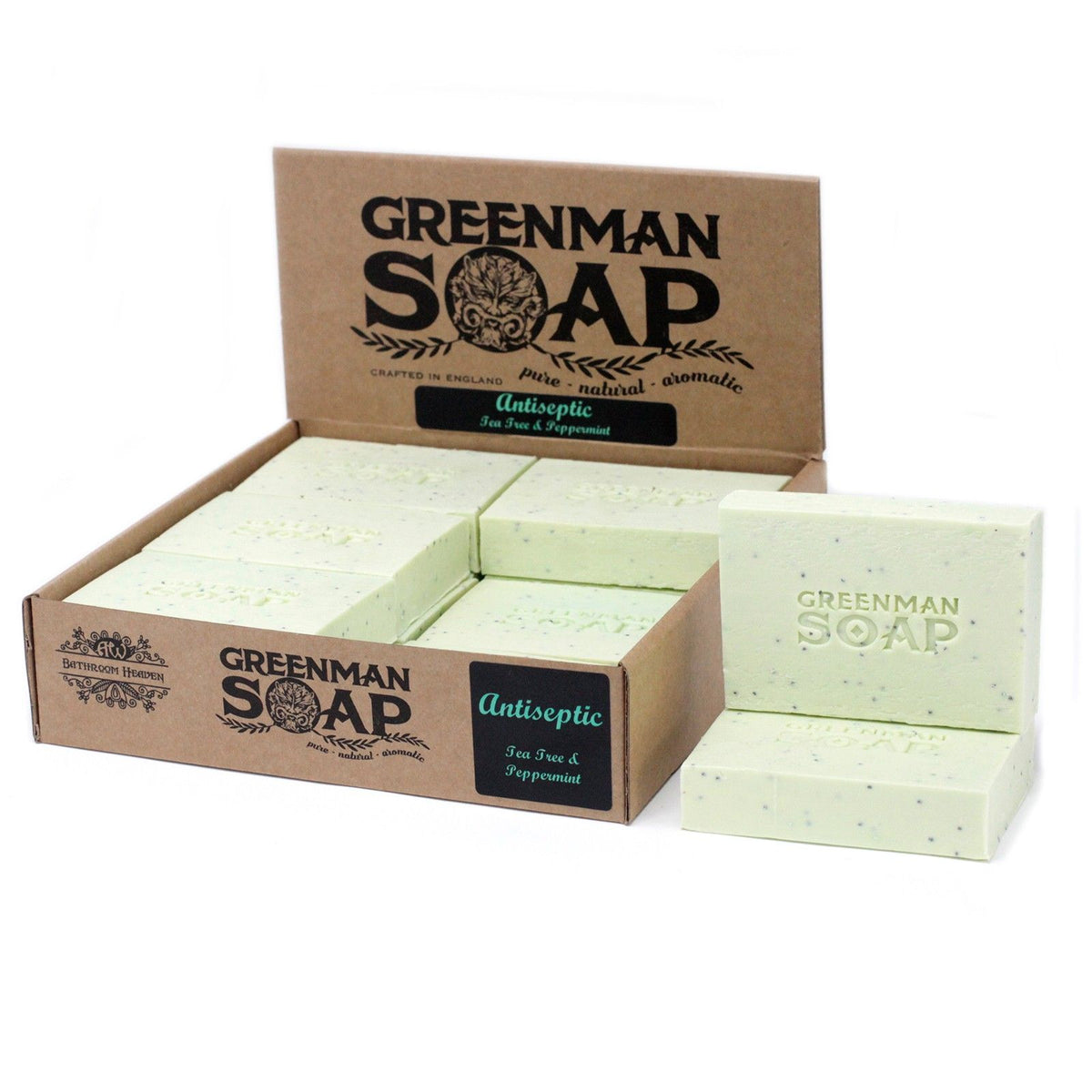 Jabón Artesanal Greenman 100g - Limpieza Purificante