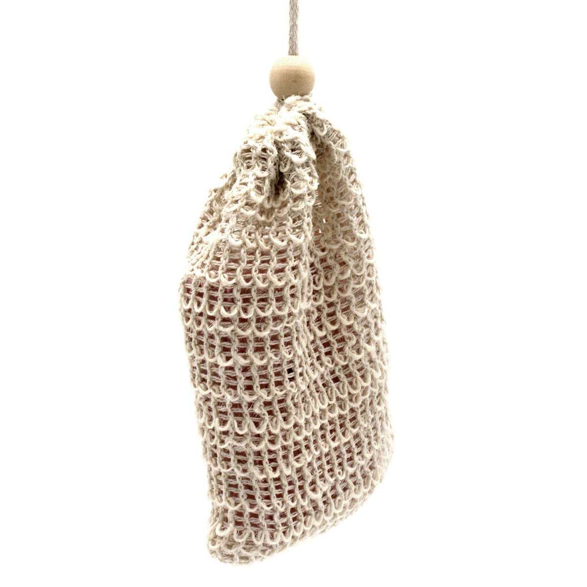 Bolsa Exfoliante de yute Natural para jabon - Ritual de ducha