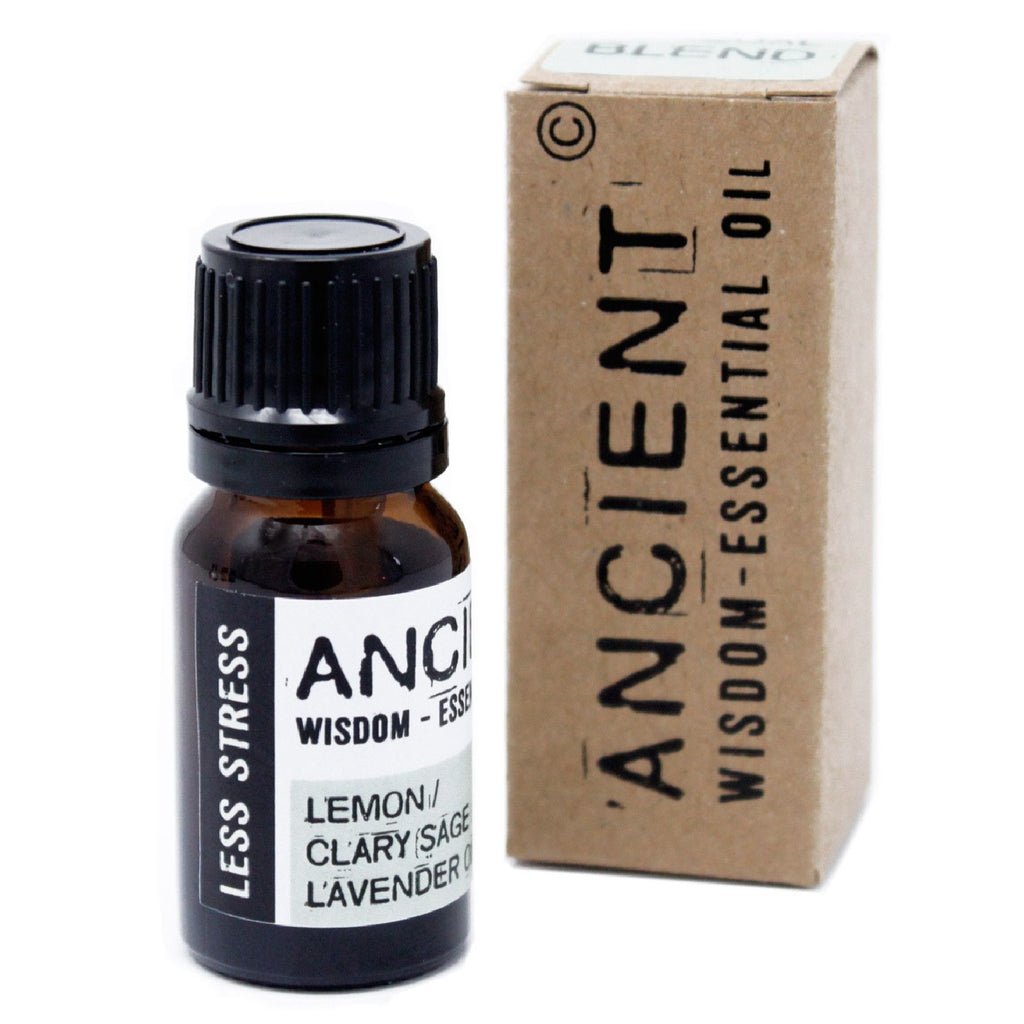 Mezcla Aceites Esenciales · Limón, Salvia Esclarea y Lavanda · Lees Stress · 10ml