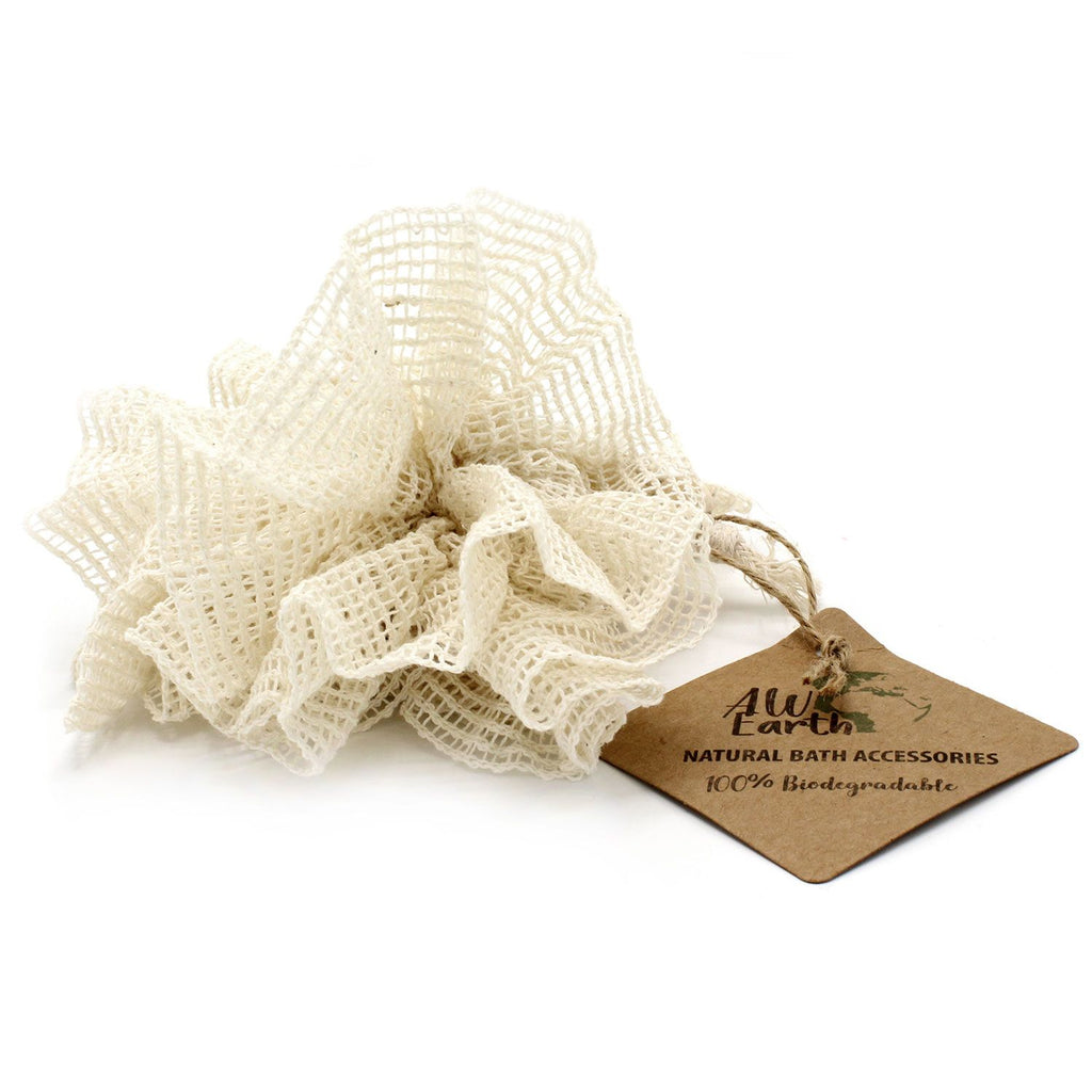 Esponja Corporal Natural de Ramio · Exfoliante y Biodegradable · 55gr