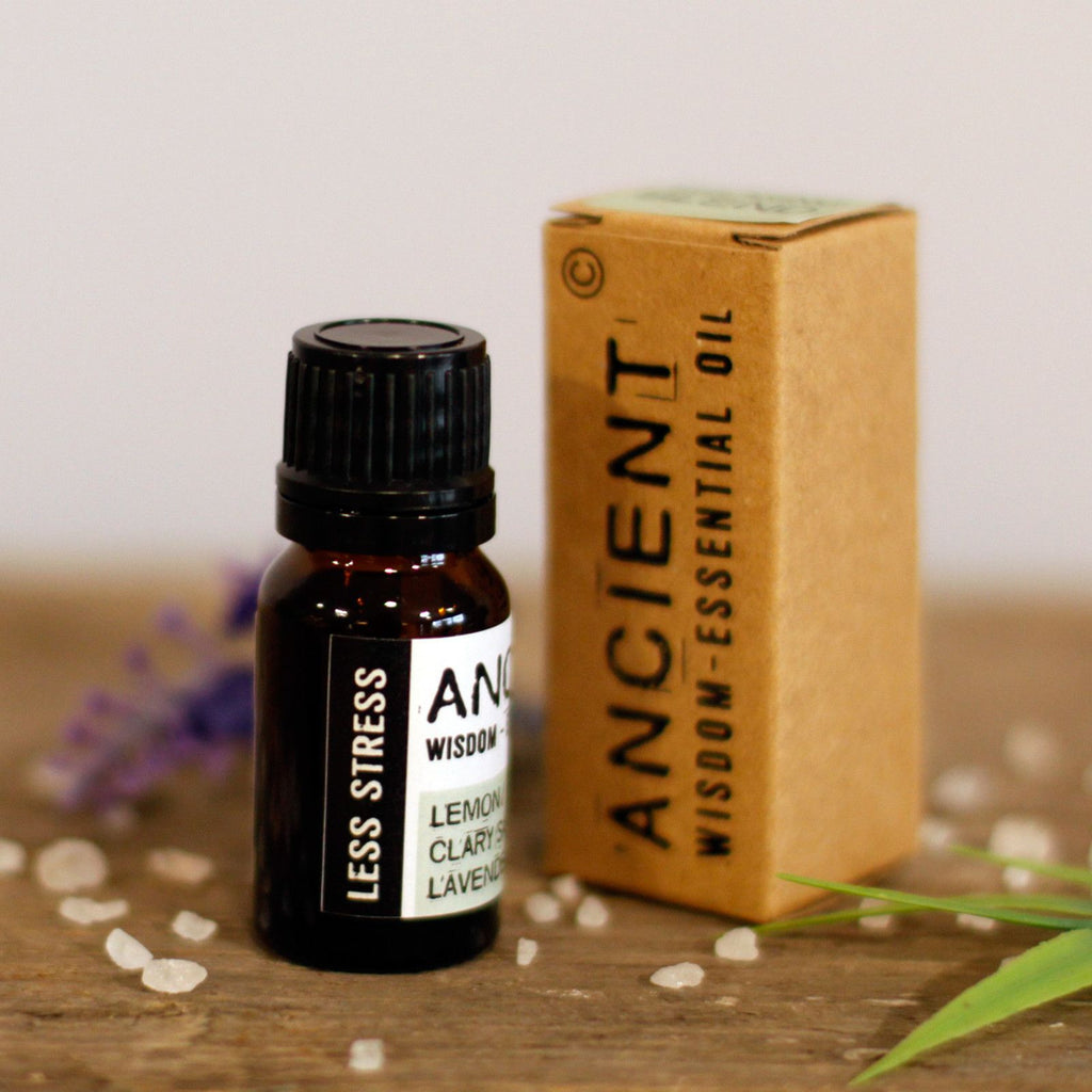 Mezcla Aceites Esenciales · Limón, Salvia Esclarea y Lavanda · Lees Stress · 10ml