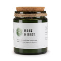 Vela de soja Woodwick · Musgo y Neblina · Greenman